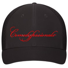 Comedyfessionals Collection Hat In Black With Our Signature Logo
